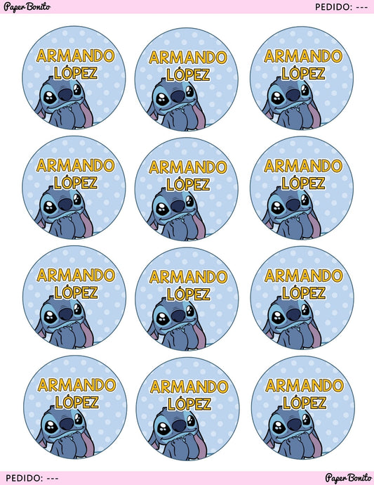 Stitch Azul